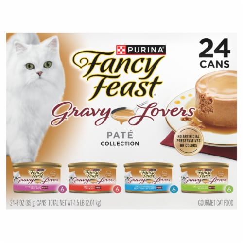 Purina® Fancy Feast® Gravy Lovers Pate Collection Wet Cat Food Perspective: front