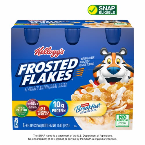Carnation Breakfast Essentials® Frosted Flakes® Nutrition Drink Perspective: front