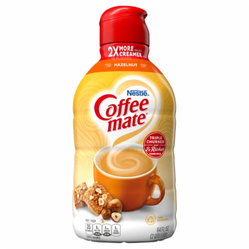 Nestle® Coffee Mate® Hazelnut Liquid Coffee Creamer Perspective: front