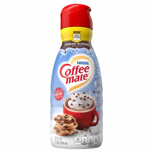 Coffeemate Cookies 'N Cocoa Liquid Coffee Creamer, 32 fl oz King Soopers