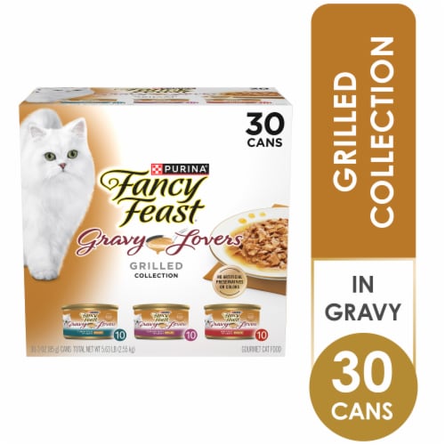 Meow Mix Poultry Selects Cat Food Variety Pack, 2.75 oz, 24 count