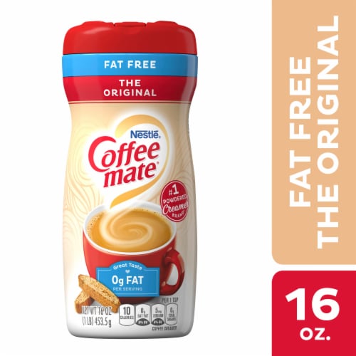 Nestle® Coffee Mate® Fat Free Original Powdered Coffee Creamer Perspective: front