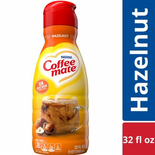 Nestle Coffee mate Hazelnut Liquid Coffee Creamer Perspective: front