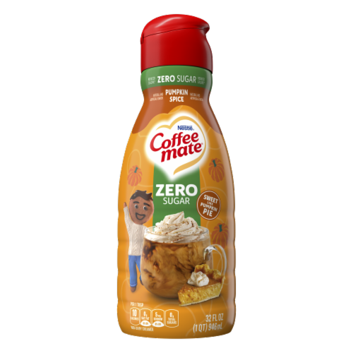 Nestle® Coffee mate® Zero Sugar Pumpkin Spice Liquid Coffee Creamer