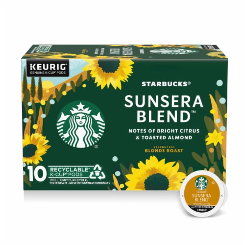 Starbucks Sunsera Blend Starbucks Blonde Roast K-Cup Coffee Pods Perspective: front