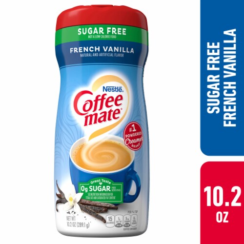 Nestle® Coffee Mate® Sugar Free French Banilla Powder Coffee Creamer Perspective: front