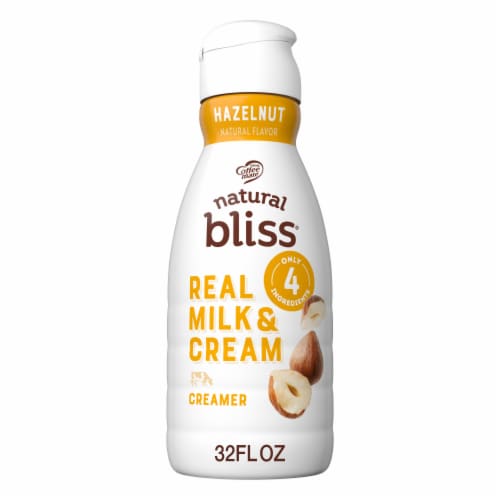 Coffee Mate Natural Bliss Vanilla Real Milk and Cream Coffee Creamer, 46 fl  oz - Foods Co.