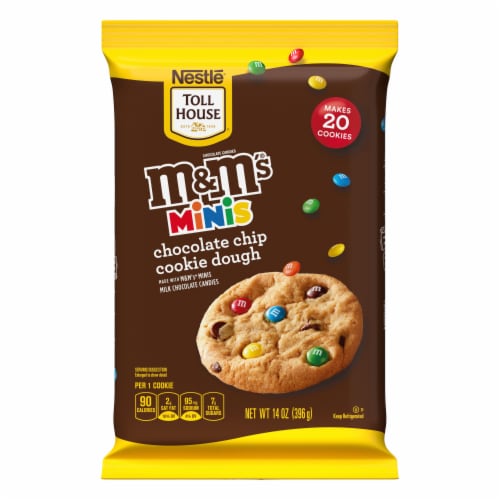 Nestle® Toll House® M&M'S® Minis Cookie Dough Perspective: front