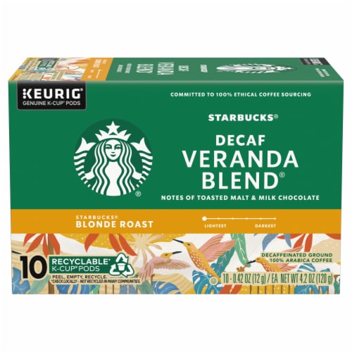 Starbucks® Decaf Veranda Blend Blonde Roast K-Cup Coffee Pods