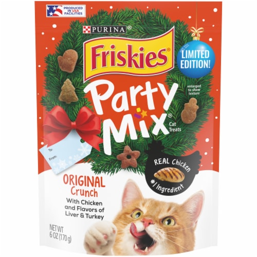 Friskies party mix original crunch clearance