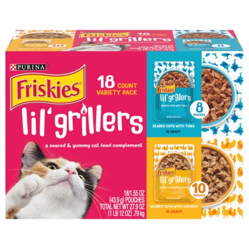 Friskies® Lil Grillers Variety Pack Perspective: front