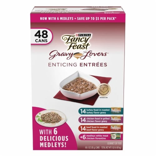 Fancy feast cat food gravy lovers sale