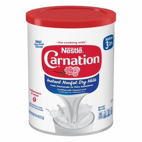 Nestle Carnation Instant Non-Fat Dry Milk Perspective: front