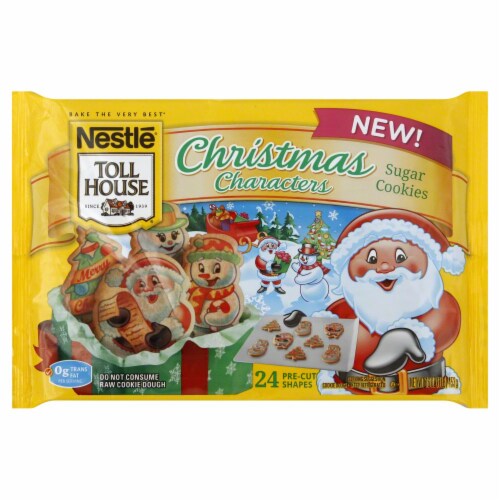 Nestle® Toll House® Christmas Cookie Dough Perspective: front