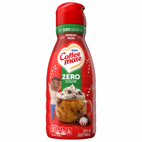 Nestle® Coffee mate® Zero Sugar Peppermint Mocha Liquid Coffee Creamer