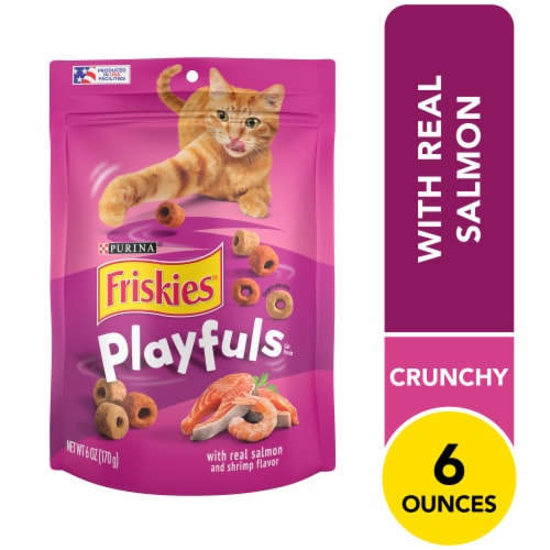 Purina® Friskies® Salmon & Shrimp Flavor Playfuls Cat Treats