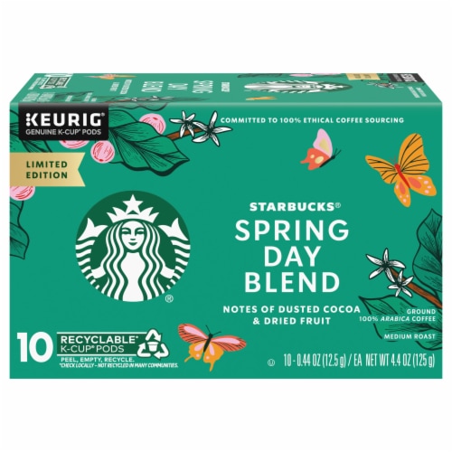 Starbucks® Spring Day Blend Medium Roast K-Cup Coffee Pods Perspective: front