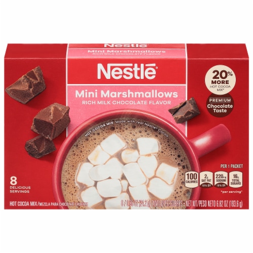 Nestle Mini Marshmallow Hot Chocolate Cocoa Mix, 6.83 oz - Fry's Food Stores