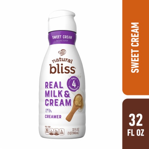 Coffee Mate Natural Bliss Sweet Cream Real Milk and Cream Coffee Creamer