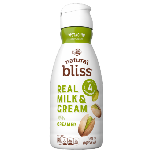 Nestle® Coffee Mate® Natural Bliss® Pistachio Liquid Coffee Creamer Bottle