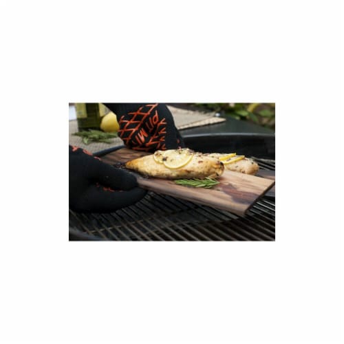 Charcoal Companion Pit Mitt Pro BBQ Gloves, Pair Perspective: front