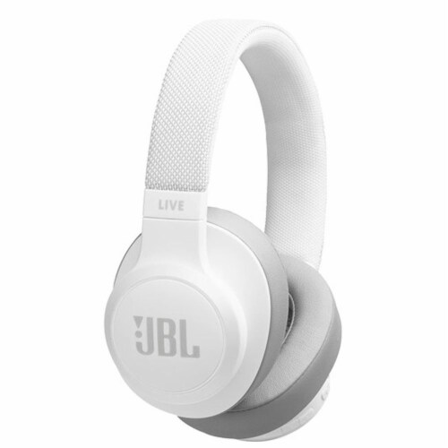 JBL LIVE500 Bluetooth Over Ear Heaphones White 1 ct Jay C