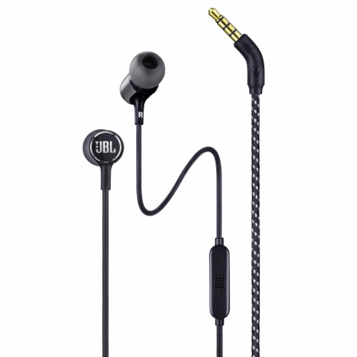 JBL Live 100 In-Ear Headphones - Black Perspective: front