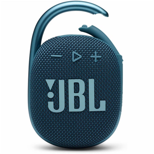 JBL Blue Wireless Bluetooth Clip Speaker Perspective: front