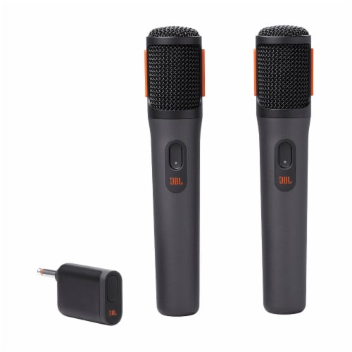 JBL PartyBox Wireless Mics - Black Perspective: front