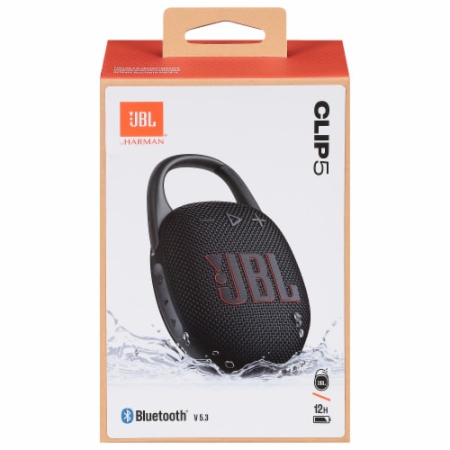 JBL Clip 5 Waterproof Wireless Bluetooth Speaker Perspective: front