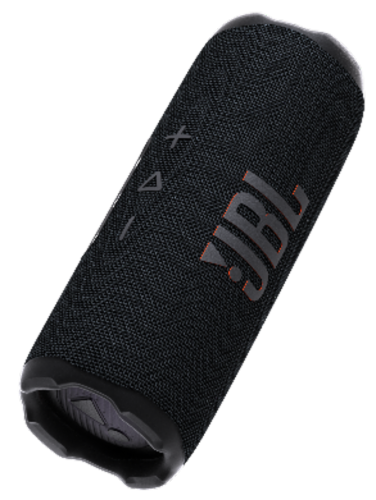 JBL Flip 7 Black Speaker Perspective: front