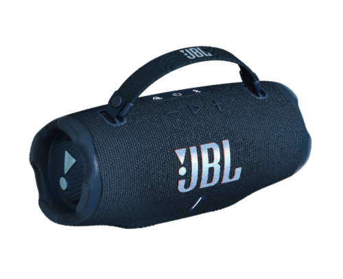 JBL Charge 6 Blue Speaker Perspective: front