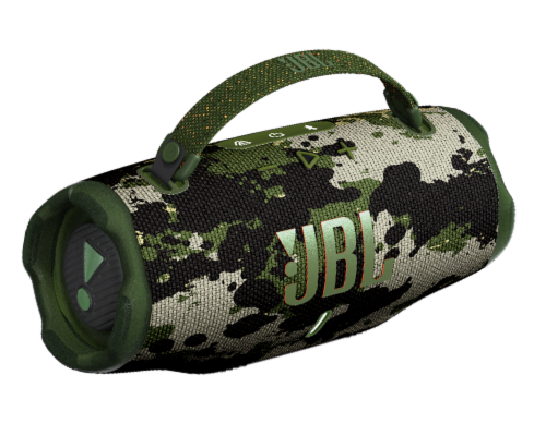 JBL Charge 6 Camo Speaker Perspective: front