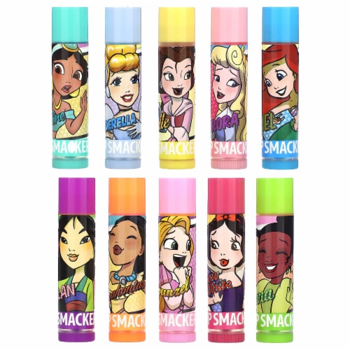 Lip Smacker Disney Princess Lip Balm Assorted 10 Pack 0.14 oz 4 g Each 10 Count Smith s Food and Drug