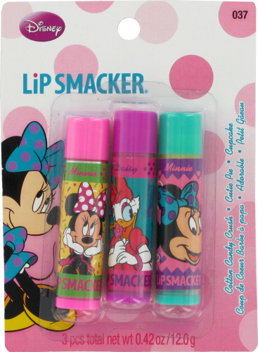 Lip Smacker Classic Disney Lip Balm Trio Perspective: front