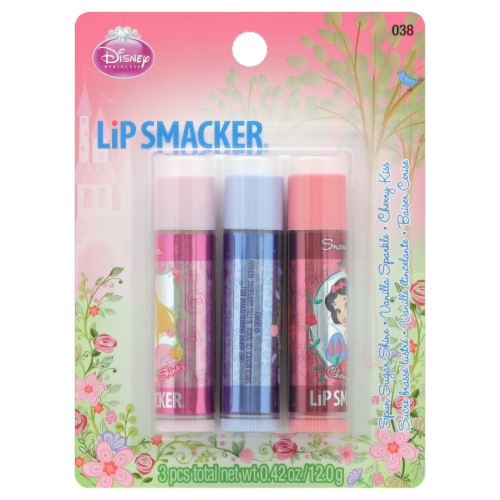 Lip Smacker Disney Princess Trio Perspective: front