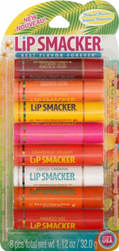 Lip Smacker® Tropical Flavor Party Pack Perspective: front