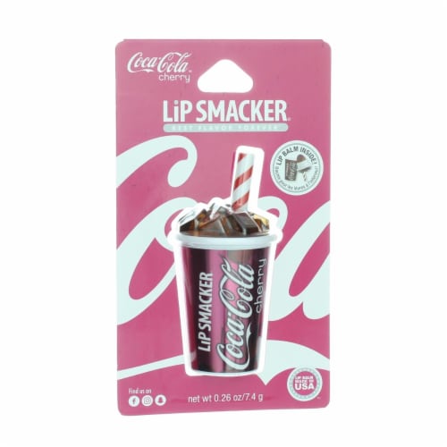 Lip Smacker® Coca Cola™ Beverage Cup Lip Balm - Cherry Coke Perspective: front