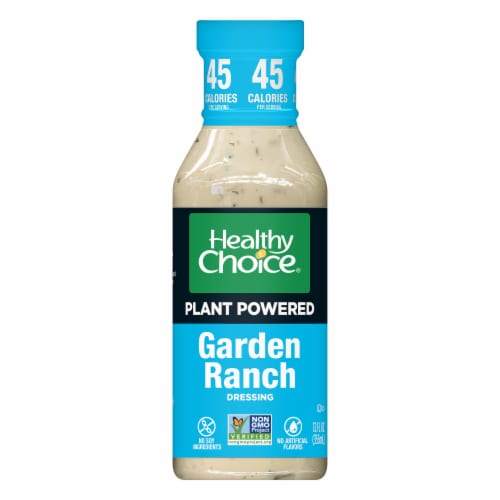 Healthy Choice® Plant Powered Garden Ranch Dressing Perspective: front