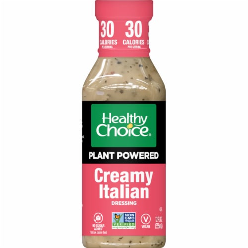 Healthy Choice Power Creamy Italian Dressing Perspective: front