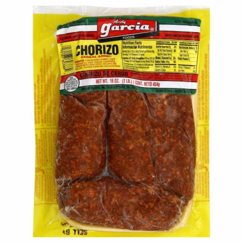 Andy Garcia Foods Chorizo Perspective: front