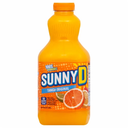 SUNNYD® Tangy Original Orange Juice Drink Perspective: front