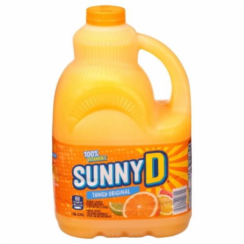SUNNYD® Tangy Original Orange Juice Drink Perspective: front