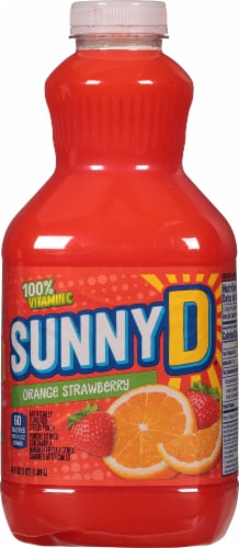 SunnyD® Orange Strawberry Juice Blend Perspective: front