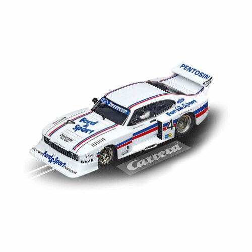 Carrera Digital Ford Capri Zakspeed Turbo Lili Reisenbichler No. 4 1:32 Scale Slot Car Perspective: front