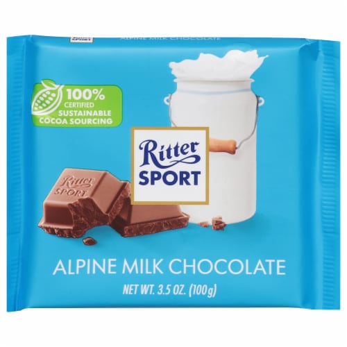 Ritter Sport Alpine Milk Chocolate Bar