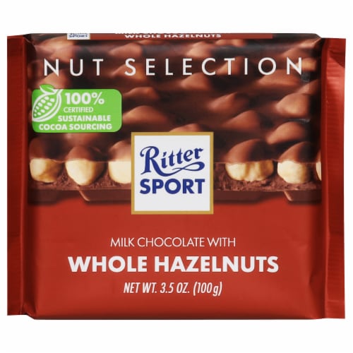 Ritter Sport Milk Chocolate with Whole Hazelnuts