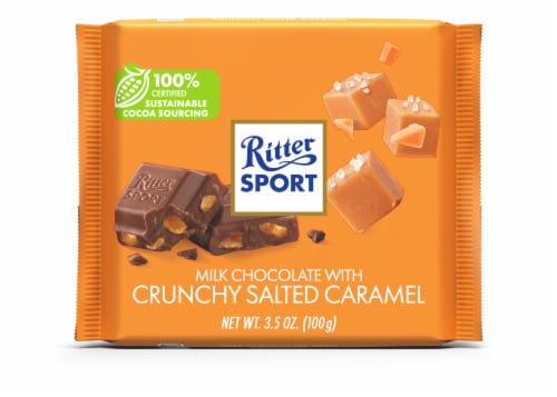 Ritter Sport Chocolate Salted Caramel Perspective: front