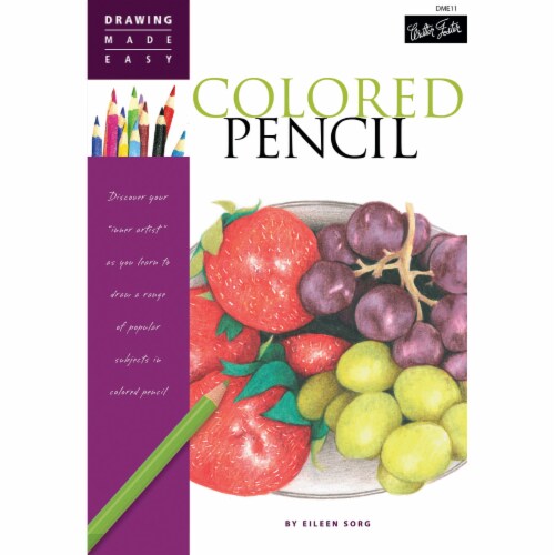 Walter Foster DME Colored Pencils Bk Perspective: front