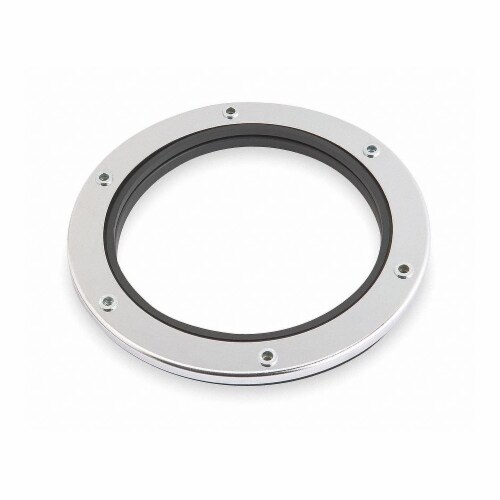 In-Sink-Erator Mounting Gasket,Rubber,Chrome Plated  11599E Perspective: front